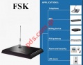 Τερματικό κινητής τηλεφωνίας FCT FWT-8848 FSK code Voice Fixed cellular terminal (ΕΞΑΝΤΛΗΘΗΚΑΝ)
