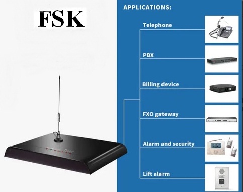 Voice communication FCT FWT-8848 FSK code GSM for Voice and PBX 