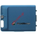 Original battery cover SonyEricsson C702  Cyan Splash Blue