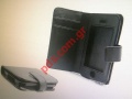 Leather case for Apple iPhone 2G and 3G Vertical style black type Portfolio