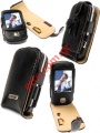 Leather case Krusell Orbit Flex Luxus HTC Touch Dual whith belt clip