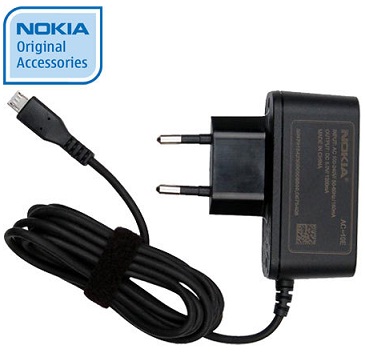 Original travel charger for Nokia AC-10E Bulk 220Volt micro usb (PLEASE NOTE: Only compatible with nokia phones)