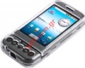 Plastic hard transparent crystal case for  HTC G1 Google Android 