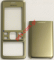 Original housing Nokia 6300 Gold front and battery cover