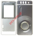 Original housing Sony Ericsson R300 Cover Set 3pcs silver black