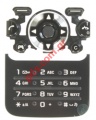 Original keypad set SonyEricsson F305 Latin in black color