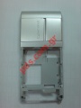 Original housing part SonyEricsson C905 back cover in silver color