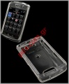 Crystal transparent hard plastic case for BlackBerry 9500 Storm
