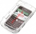Crystal transparent hard plastic case for Blackberry 9000 Bold 