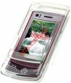 Crystal transparent hard plastic case for Samsung S8300 Ultra Touch