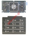 Original keypad set SonyEricsson C905 in black color (function and numeric)