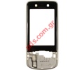 Original front cover Nokia 6260slide whith window len in black color