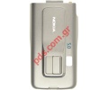 Original battery cover for Nokia 6260slide in Burn silver color