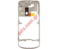 Original middle cover Nokia 6260slide in silver for all colors whith parts
