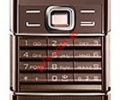 Original Nokia Arte keypad set in Sapphire Brown color 
