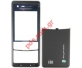 Original housing SonyEricsson C510 Front and battery cover Black color