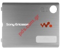 Original battery cover SonyEricsson W995 in silver color