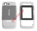 Original housing front and back coverNokia 5200 in grey color