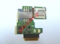 Original flex board LG KF750 Secret whith Memory and SIM card reader holder