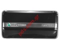 Original battery cover SonyEricsson C903 in Lacquer black color