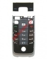 Original keypad set Nokia 6600Fold in black color