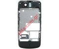 Original housing middle D cover Nokia 6600i slide whith parts Black