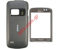 Original dislay glass whith battery cover Nokia 6710Navigator for brown color