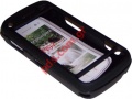 Case from silicon for Nokia N97 in black color