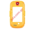 Original back cover housing Samsung GT S3650 Corby yellow
