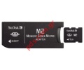 Memory Stick Micro 2 Card 1GB SanDisk SonyEricsson