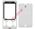 Original SonyEricsson W205 front and baterry cover in White color.