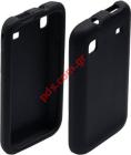 Plastic soft case silicon for Samsung i9000 Galaxy S in black color