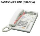 Corded telephone 2 Line KX-TS3282W White Call Waiting Caller ID and Speakerphone Box