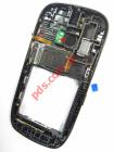 Original housing Nokia C7-00 Middlecover Black whith parts