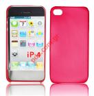     Apple iPhone 4G Back hard cover Ultra slim red Fushia