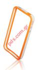  Bumper   iphone 4G, 4S White/Orange
