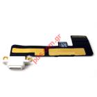 Apple iPad Mini White Flex cable with System Charging Connector and AV jack 