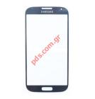 External glass window (oem) for Samsung Galaxy i9500 S IV, i9505 LTE in Dark Navy Blue color.