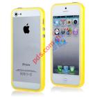 External bumper case iphone 5, 5S Yellow 