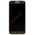    Samsung G900F Galaxy S5 Gold Brown    (    3~5 ) 