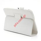  Folio Stand Samsung Galaxy Note 8.0 N5100 White Leather Tablet Case   