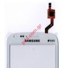    White Samsung i8262 Galaxy Core Duos Digitizer   