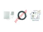 New power repeater TRI BAND Dual Band + 3G 1W Redutelco 