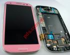   set Samsung Galaxy S3 i9300 Pink LCD Display Touch Unit Digitazer   .