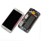 Original LCD Set Samsung Galaxy G925F S6 Edge LTE (Super Amoled) White.(SPECIAL OFFER - LIMITED STOCK)