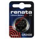  Renata Button cell CR 2430 Lithium 285 mAh 3 V 1 pc(s)
