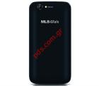 Original front cover set MLS iQTalk Color Black with touch screen digitizer and LCD Display
