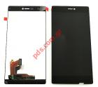   (OEM) LCD Huawei P8 Black (Touch Screen + Display Glass)   .
