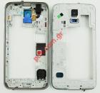    Samsung Galaxy S5 G900F White Silver (DUAL SIM)     