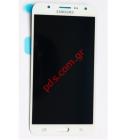    LCD Samsung Galaxy J7 J700H White    (   )